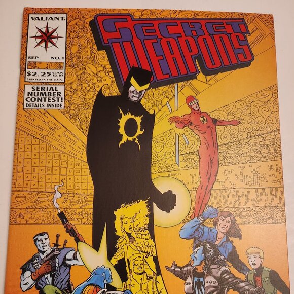Secret Weapons #1 (1993) Acclaim/Valiant, Joe St. Pierre and Bob Wiacek, NM - Picture 1 of 13